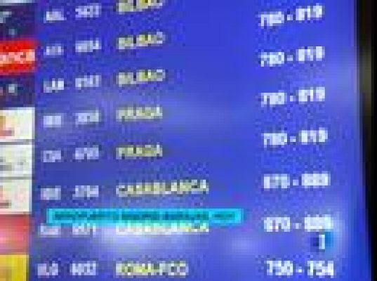 1.300 vuelos cancelados en España