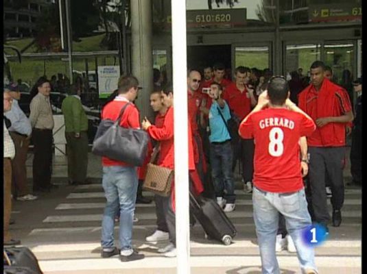 El Liverpool ya está en Madrid