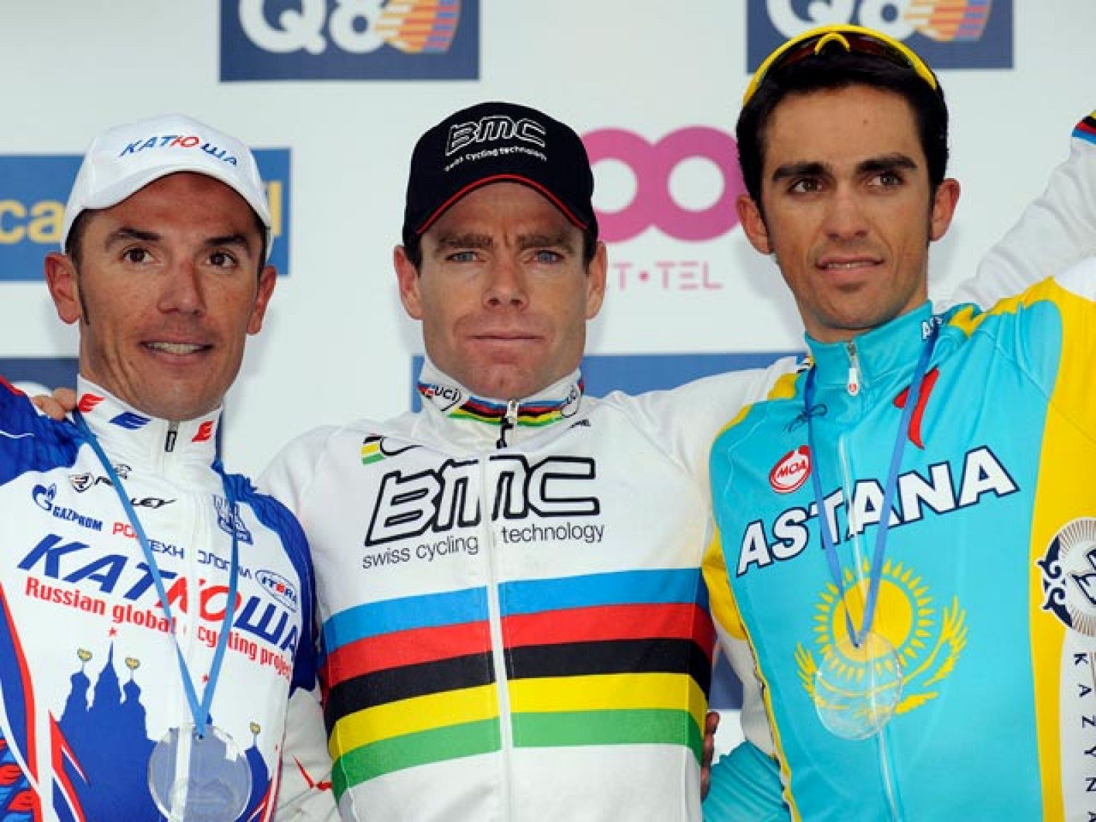 Evans gana la partida a Contador y 'Purito' en la Flecha Valona | Ver