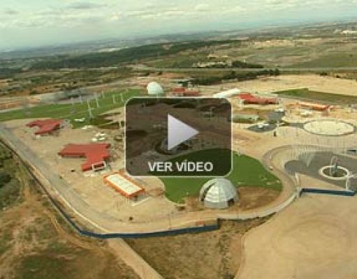 La 'ciudad del rock', desde el aire