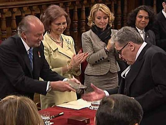 Premios Cervantes - Pacheco recibe el Cervantes