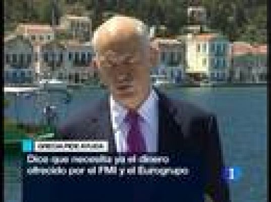 Telediario 1 - Telediario en 4' - 23/04/10