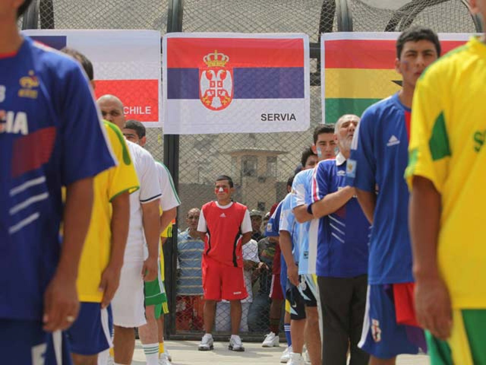 El Mundial de fútbol llega al presidio | Ver