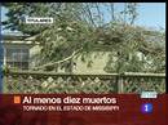 Telediario 1 - Telediario en 4' - 25/04/10