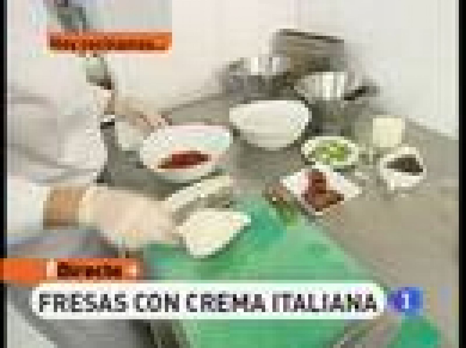 RTVE Cocina: Fresas con crema italiana | RTVE Play