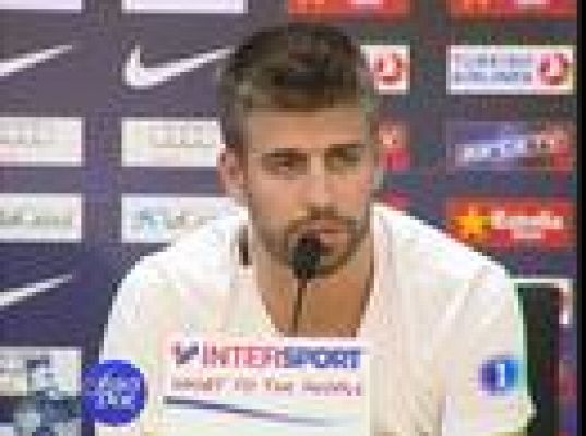 Champions League - Piqué anima a la afición