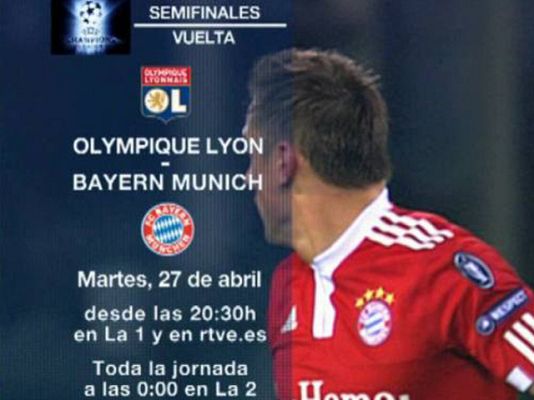 Champions League - Lyon-Bayern, por billete a Madrid