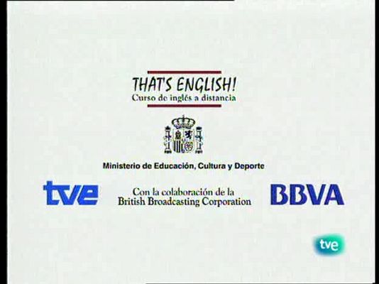 That's English - Módulo 3 - Unidad 4 - Programa 2