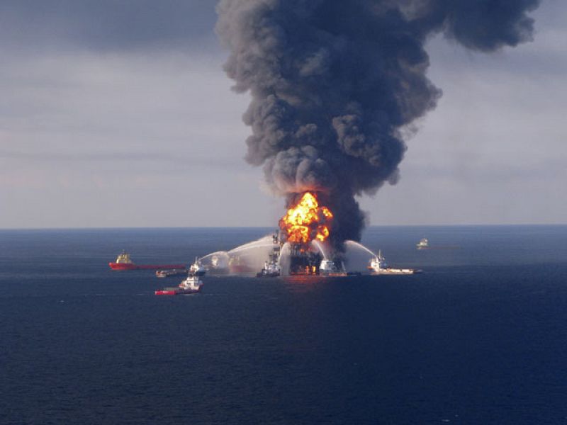 El derrame de la plataforma petrolífera del Golfo de México se extiende