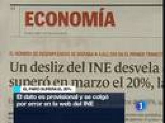 Telediario 1 - Telediario en 4' - 27/04/10