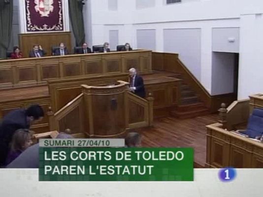 L'informatiu - Comunitat Valenciana - L'informatiu Comunitat Valenciana - 27/04/10