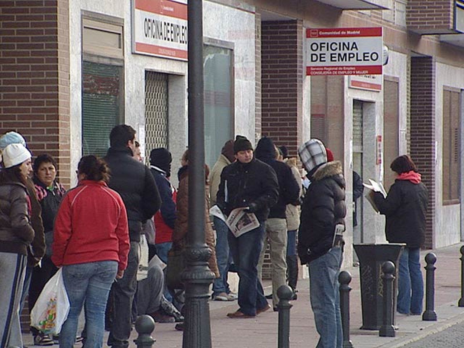 La tasa de paro en España supera el 20%