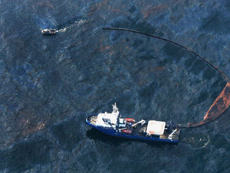 Nueva fuga en el pozo de petróleo en el Golfo de México