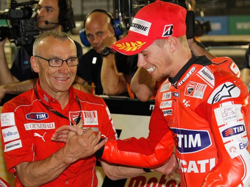Casey Stoner ha sido el piloto más rápido en los primeros entrenamientos libres del GP de España.