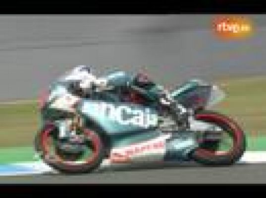 Alex Debón, en cabeza en Moto2