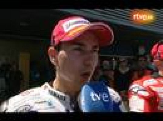  - Lorenzo: "Estoy descontento"