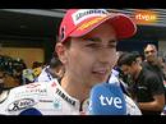 Jorge Lorenzo: "Felicito a Dani"