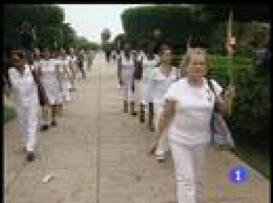 Las Damas de Blanco en La Habana