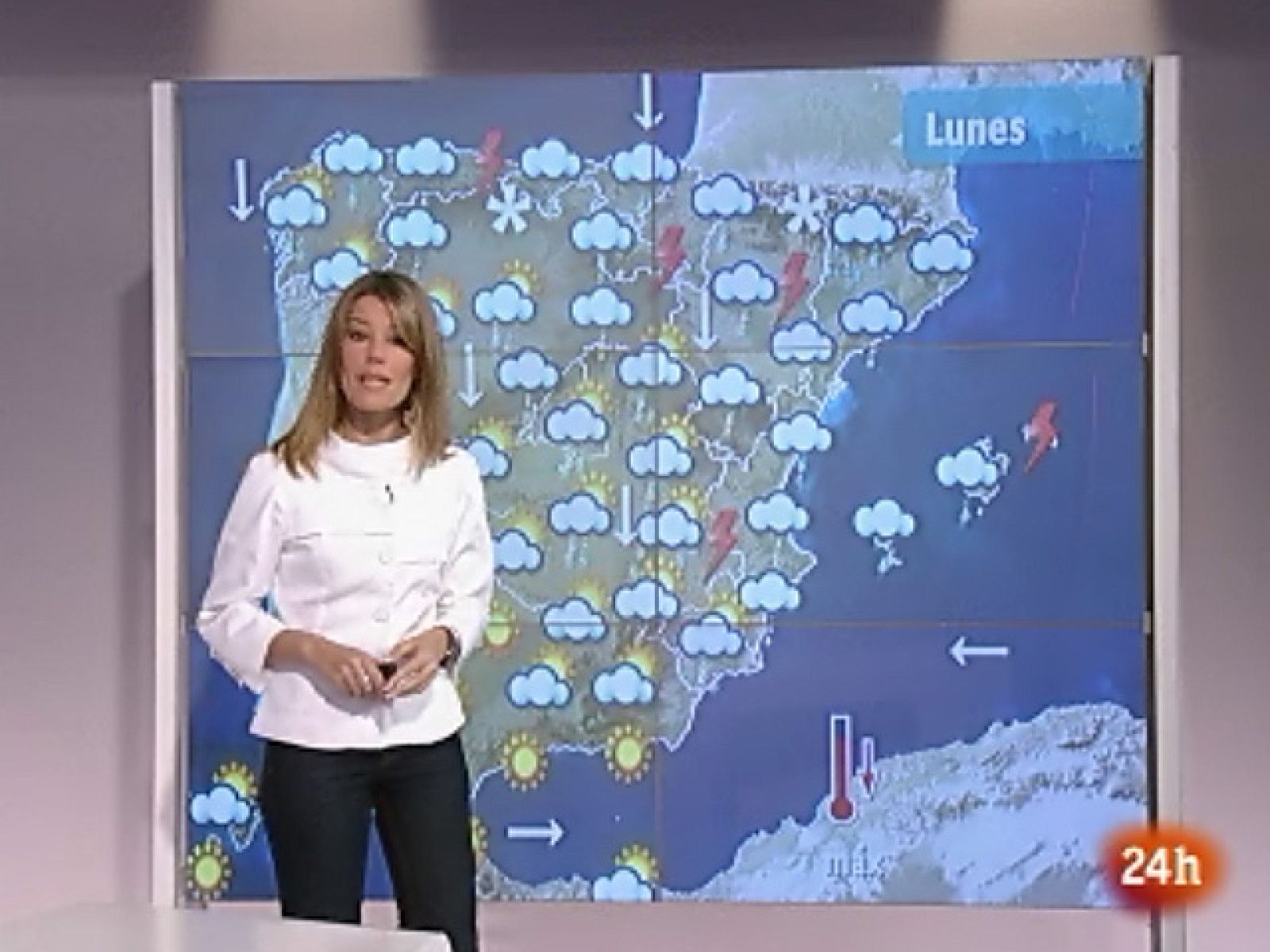 Lluvia y descenso de temperaturas