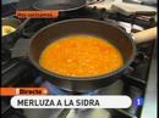 Merluza a la sidra