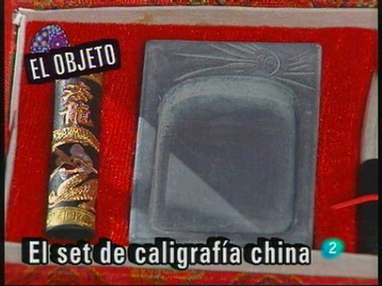 Babel en TVE - El objeto: El set de caligrafía china