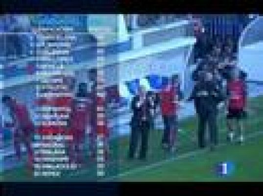  - La jornada 37 se juega el sábado