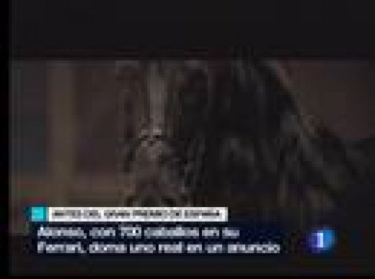  - Alonso doma al 'cavallino'