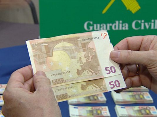  - Golpe a la falsificación de dinero