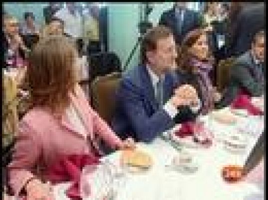 Reunión entre Zapatero y Rajoy