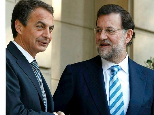 Reunión Zapatero- Rajoy