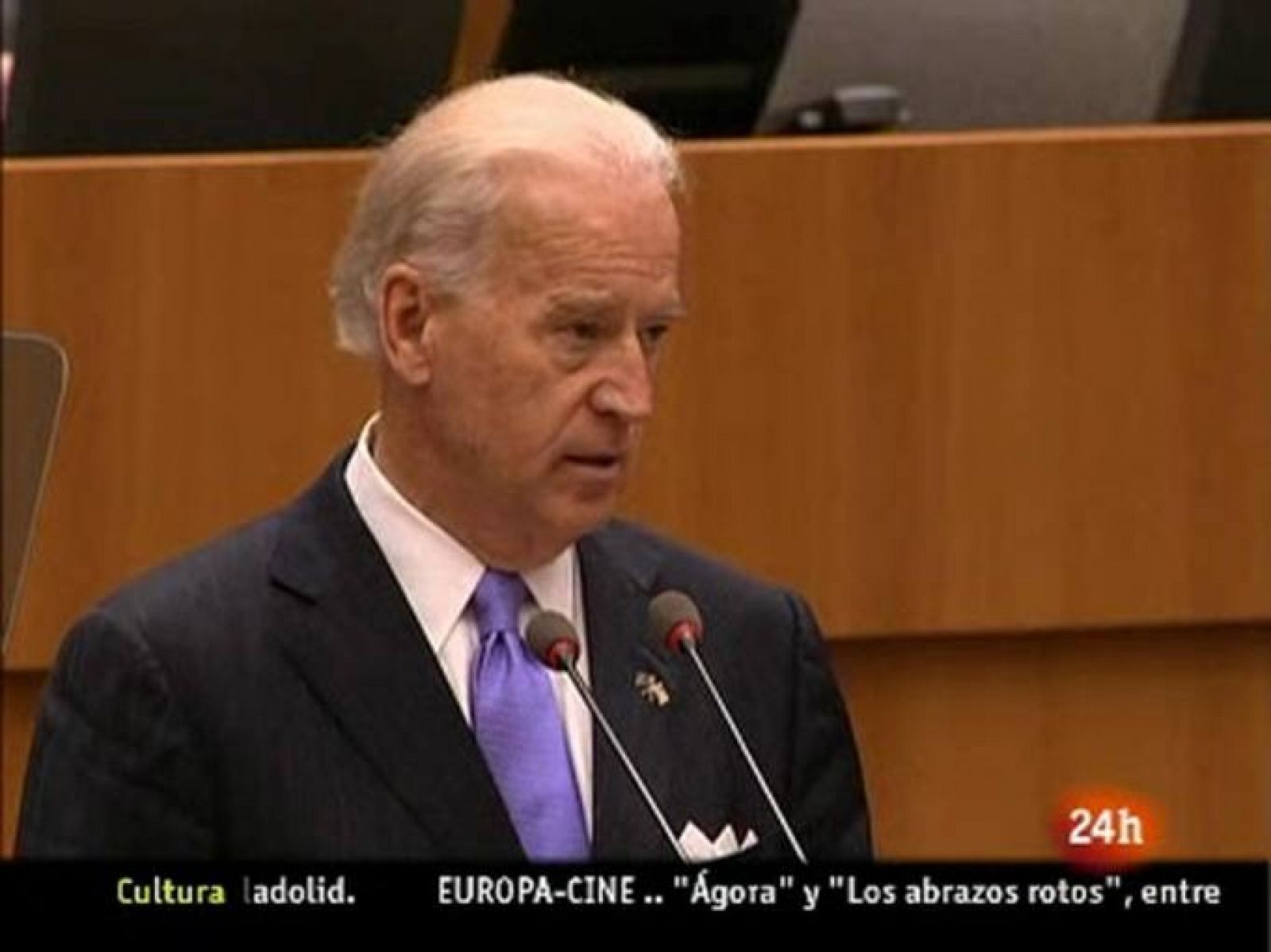 Biden insiste en Estrasburgo en la importancia que tiene la alianza EEUU-UE