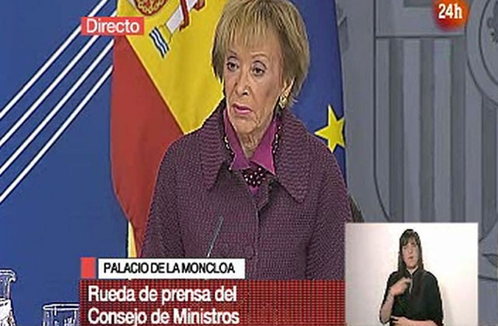 De la Vega a Rajoy: "Quien pretende ser alternativa de Gobierno debe ser más respetuoso con la Justicia" | Ver