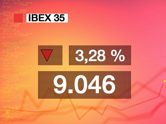  - El Ibex 35 cae un 3,28%