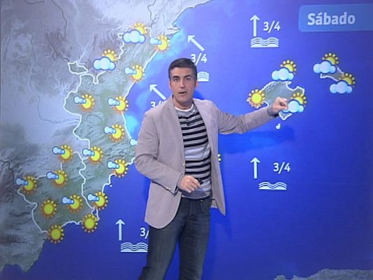El tiempo - Lluvias débiles en el oeste