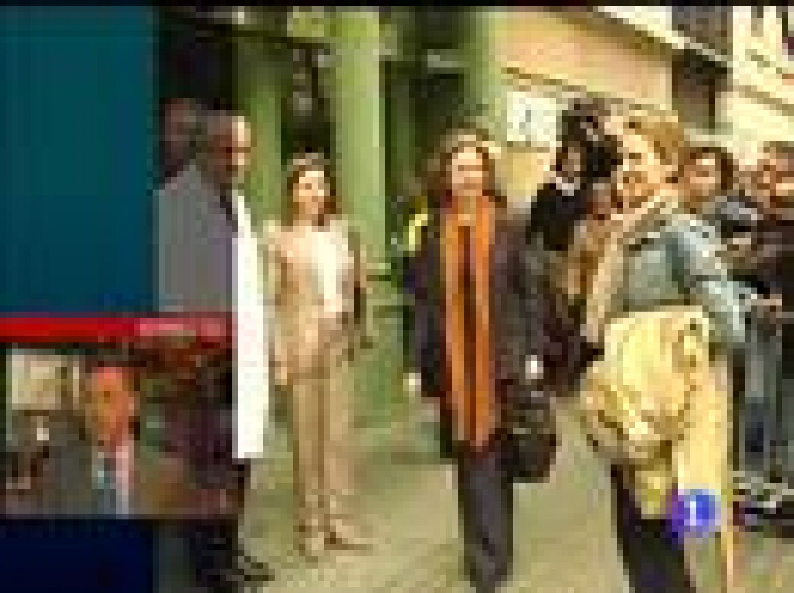 Los Príncipes visitan al Rey