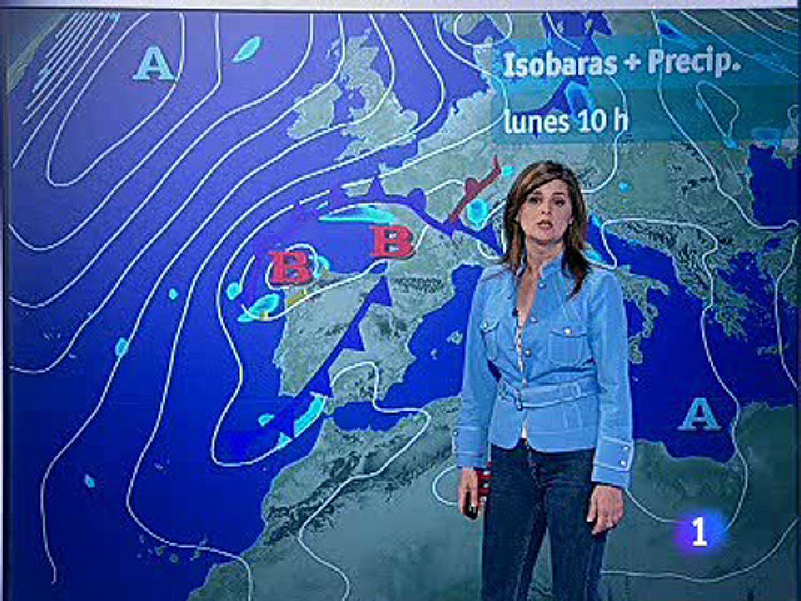 Chubascos débiles en la península