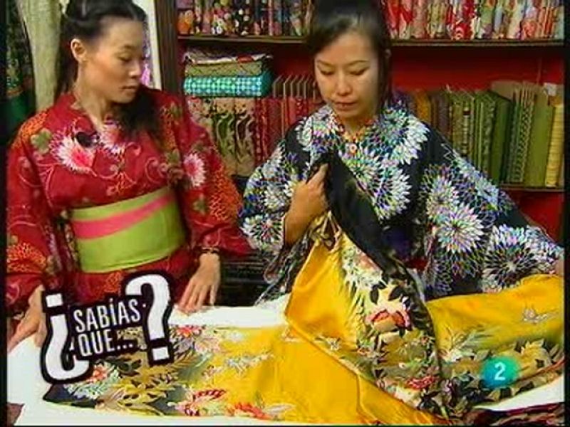 Babel en TVE - ¿Sabias qué...?: El kimono japonés