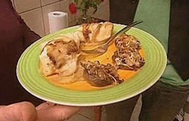 RTVE Cocina - Bacalao con champiñón relleno