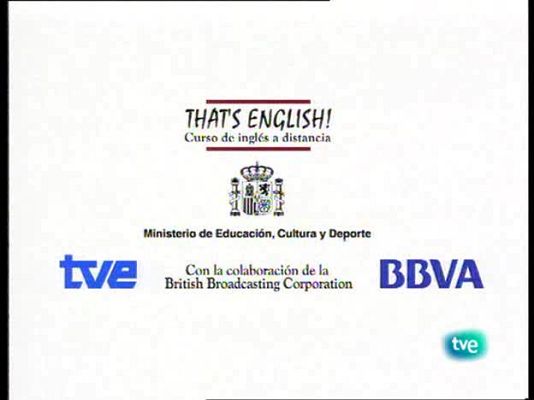 That's English - Módulo 3 - Unidad 6 - Programa 3