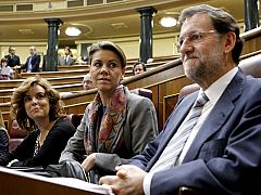 En el debate del Congreso se han sucedido los reproches entre el líder del PP y el presidente del Gobierno