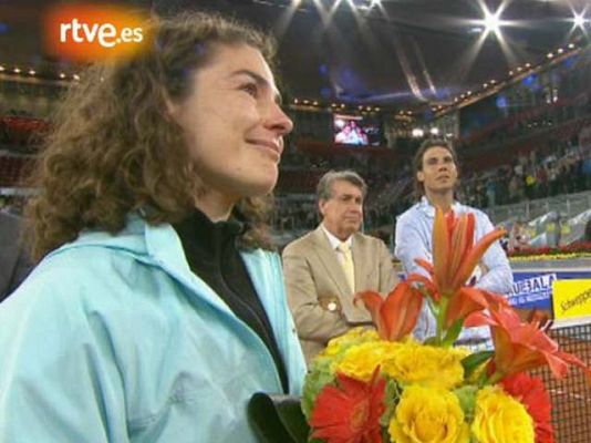 Madrid Open de Tenis - Madrid despide a Virginia Ruano