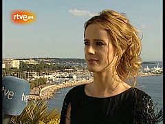 Carlos del Amor entrevista en Cannes a Pilar López de Ayala