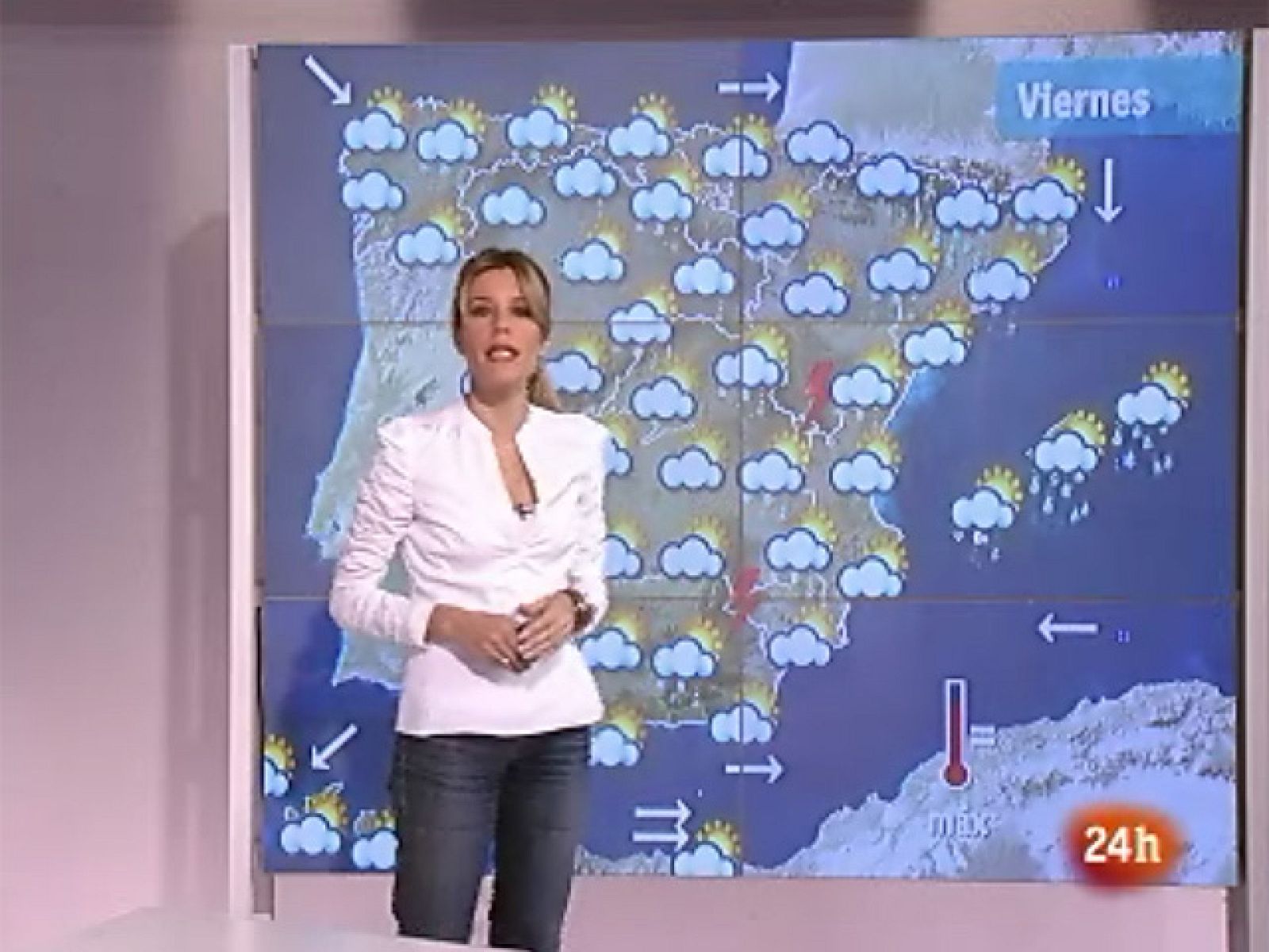 Chubascos fuertes en Cataluña y Baleares