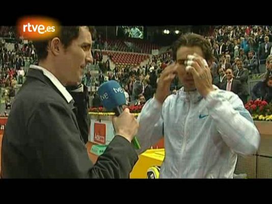 Madrid Open de Tenis - Nadal, agradecido a Madrid