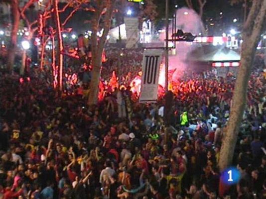  - Canaletas celebra la Liga