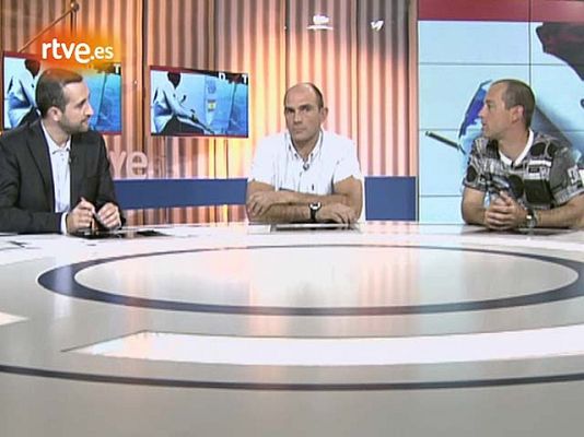  - Dos olímpicos a vela, en DXT Noche