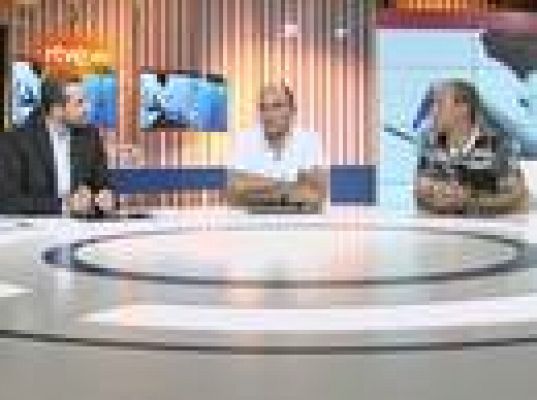  - Dos olímpicos a vela, en DXT Noche