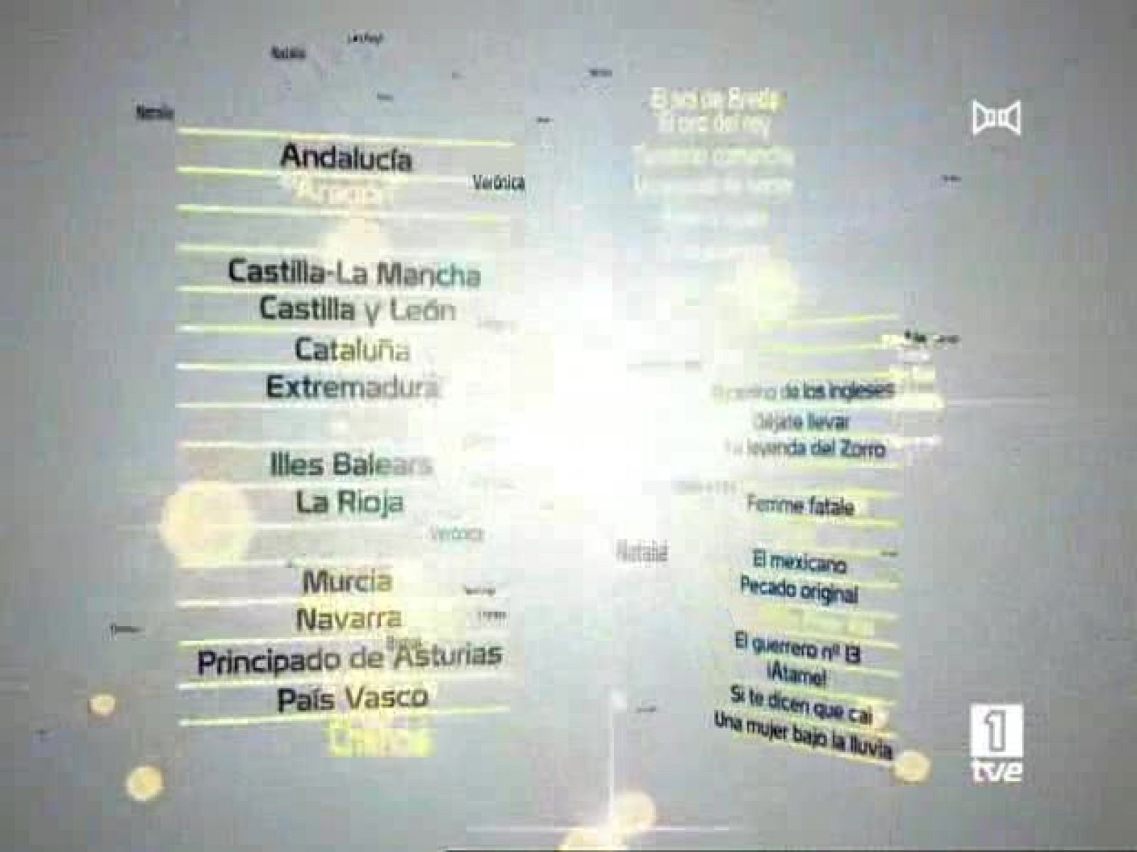 La lista: La lista - 13/05/08 | RTVE Play