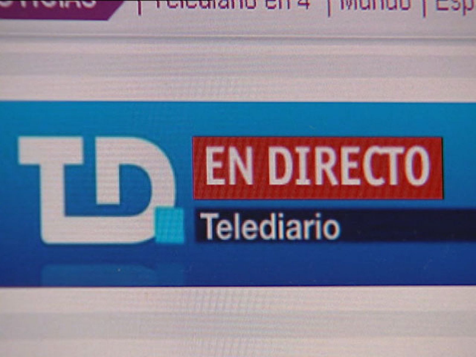 Todas las ediciones del Telediario se verán en directo RTVE.es - RTVE.es