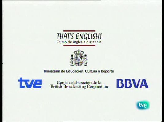 That's English - Módulo 9 - Unidad 7 - Programa 3